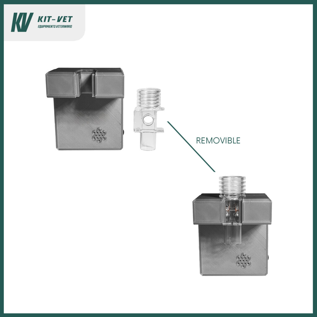 Capnógrafo Portátil KV con App KITVET