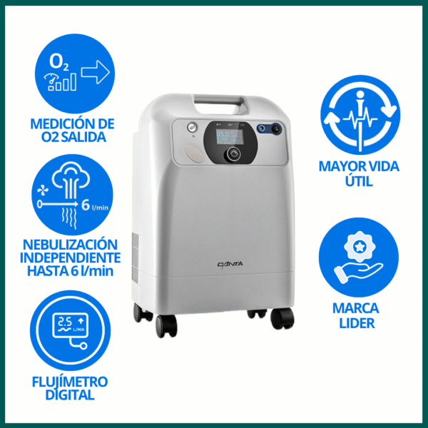 concentrador de oxigeno veterinario marca canta