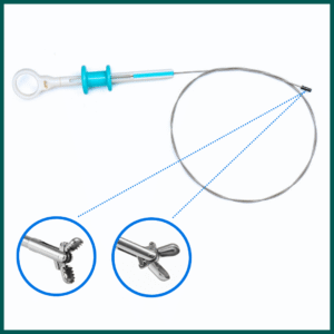 pinza de endoscopia para biopsia veterinaria