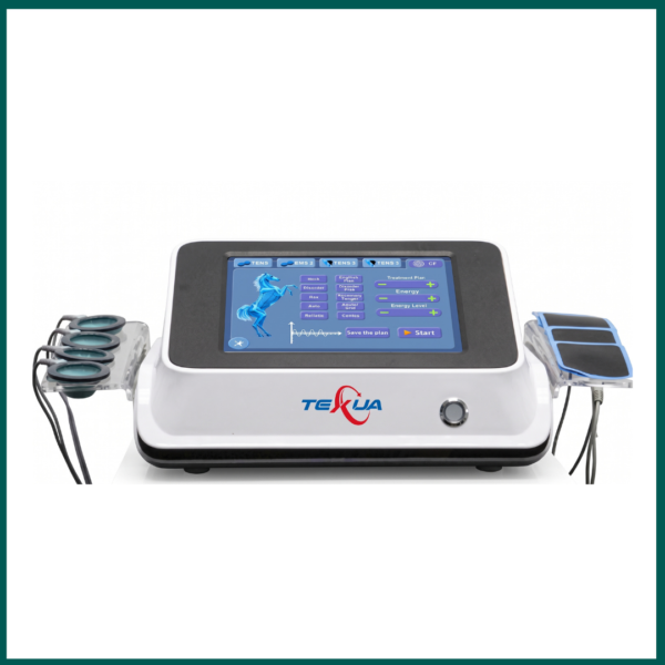 Equipo de electroterapia para TENS y EMS (2 en 1 para uso veterinario